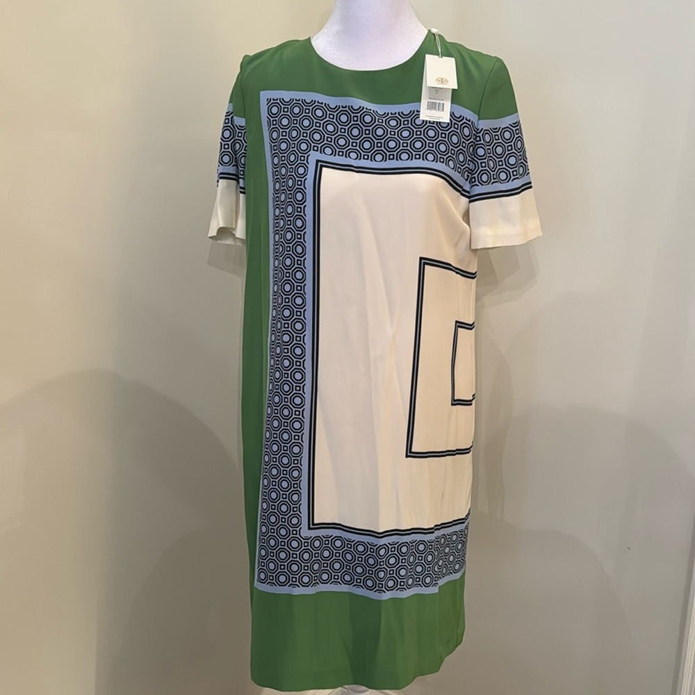 NWT Tory Burch-Mallory Silk Dress Size 6